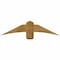 Ekena Millwork Bellingham Rough Sawn Timber Gable Bracket, Western Red Cedar, 48"W x 12"H x 6"D x 6"F, 6/12 Pitch GBW048X12X0606BEL00RWR - alternate 1